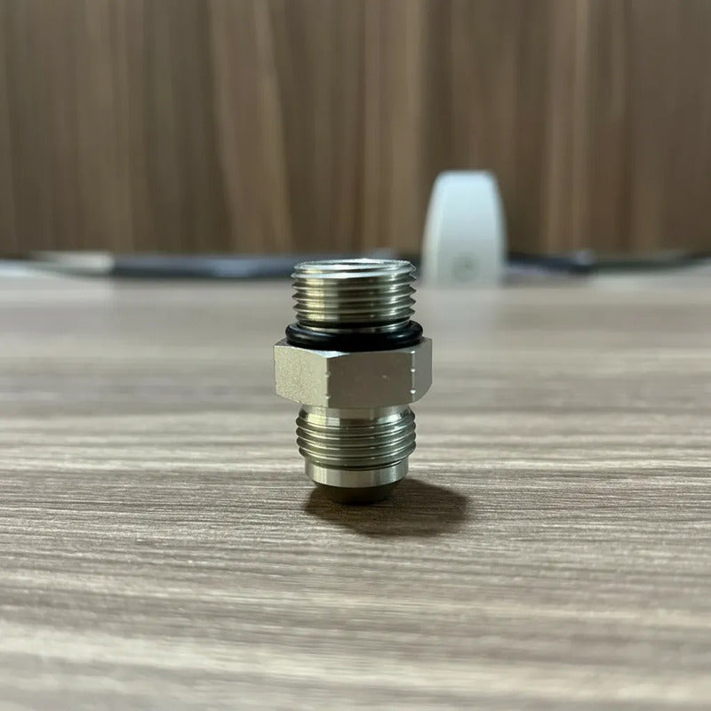 5 Pza Adaptador Recto Macho-macho Jic 37° - Orb 1/2 Pulgada