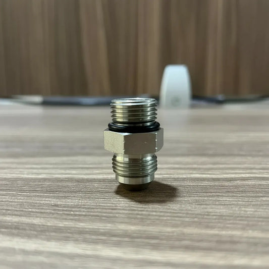 5 Pza Adaptador Recto Macho-macho Jic 37° - Orb 1/2 Pulgada