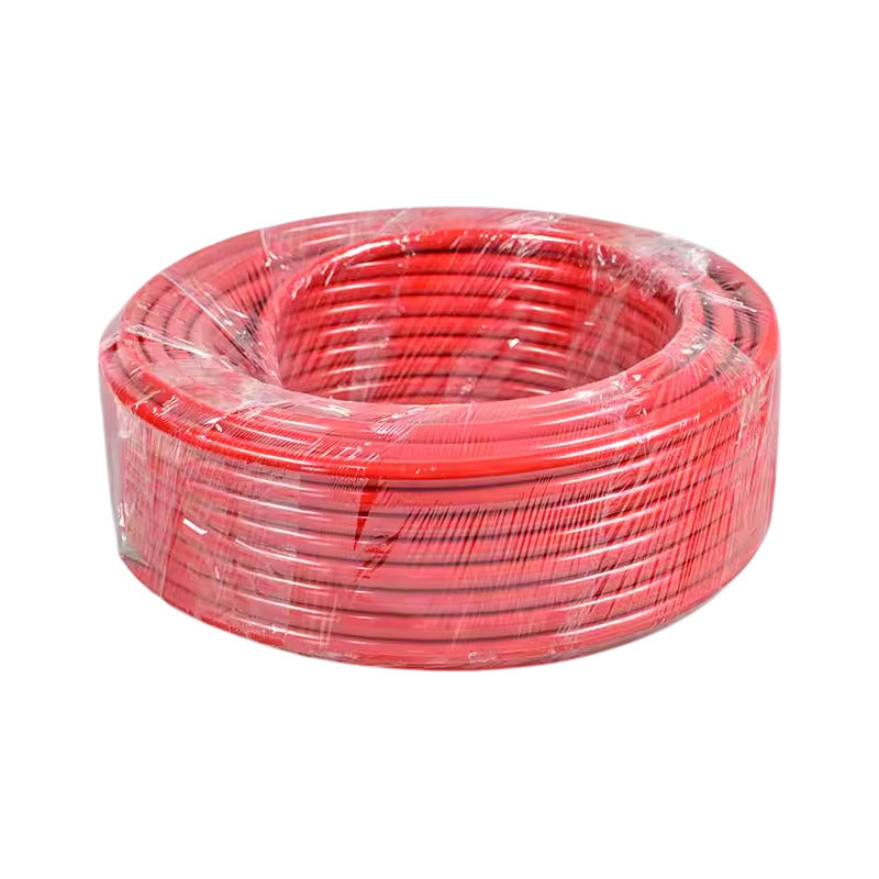 Manguera Para Aire (tubing) De Poliuretano Roja 1/4 35 Mts Rojo