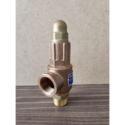 Válvula De Alivio 3/4 Pulgada Bronce Calibrada 8 Kg/cm2