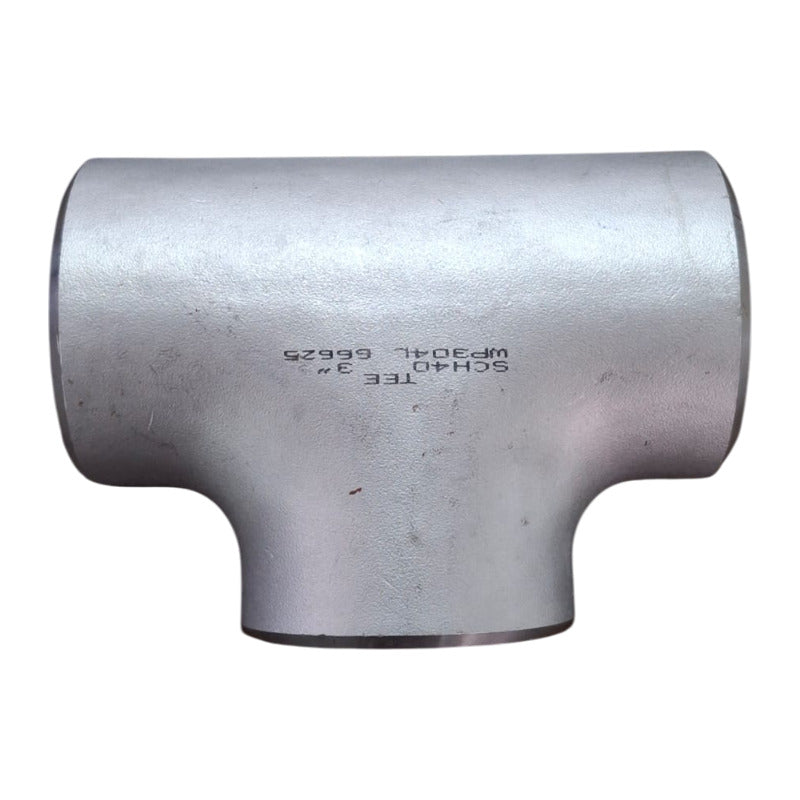Tee Soldable De 3 Pulgada C-40 Inoxidable