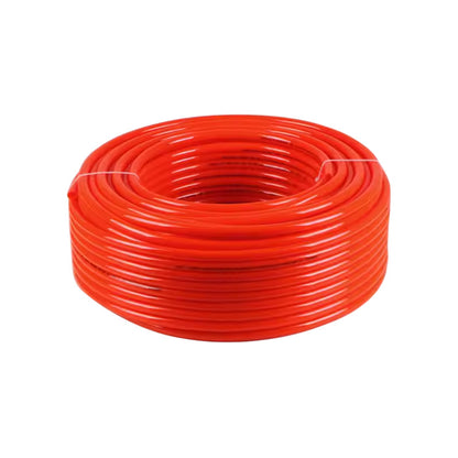 Manguera Para Aire (tubing) De Poliuretano Roja 1/4 45 Mts Rojo