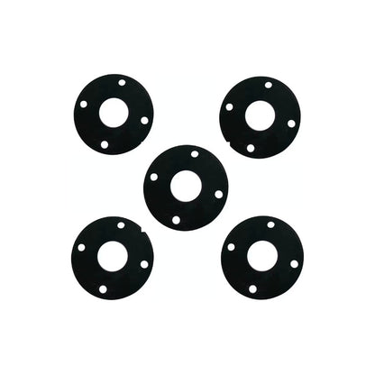 5 Pza. Empaque De Neopreno De 3  Pulgadas Para Brida