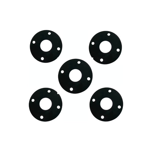5 Pza. Empaque De Neopreno De 3  Pulgadas Para Brida