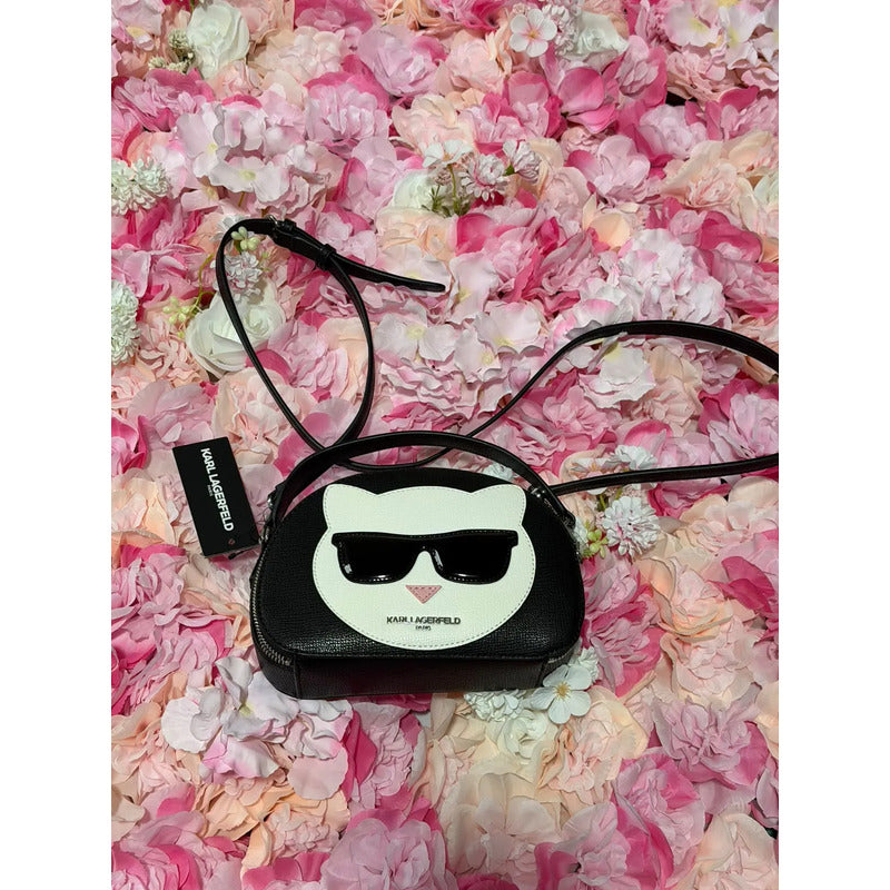 Bolsa Crossbody Karl Lagerfeld Negro Negro Lisa Níquel