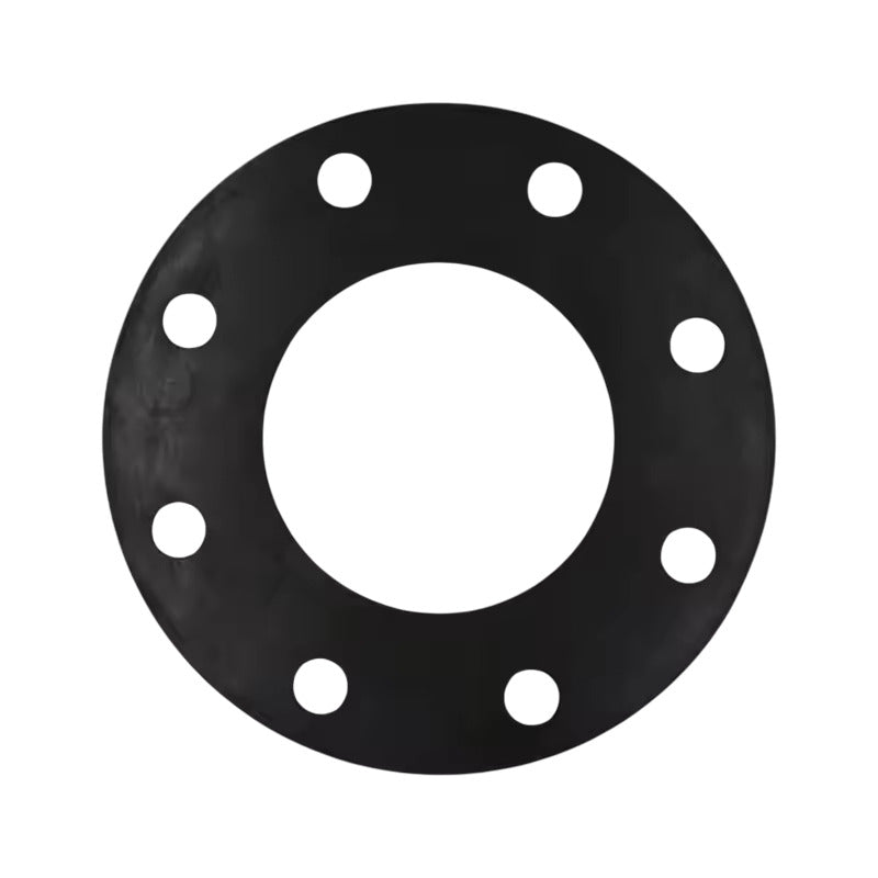 2 Pza. Empaque De Neopreno 6   Pulgadas Para Brida Negro