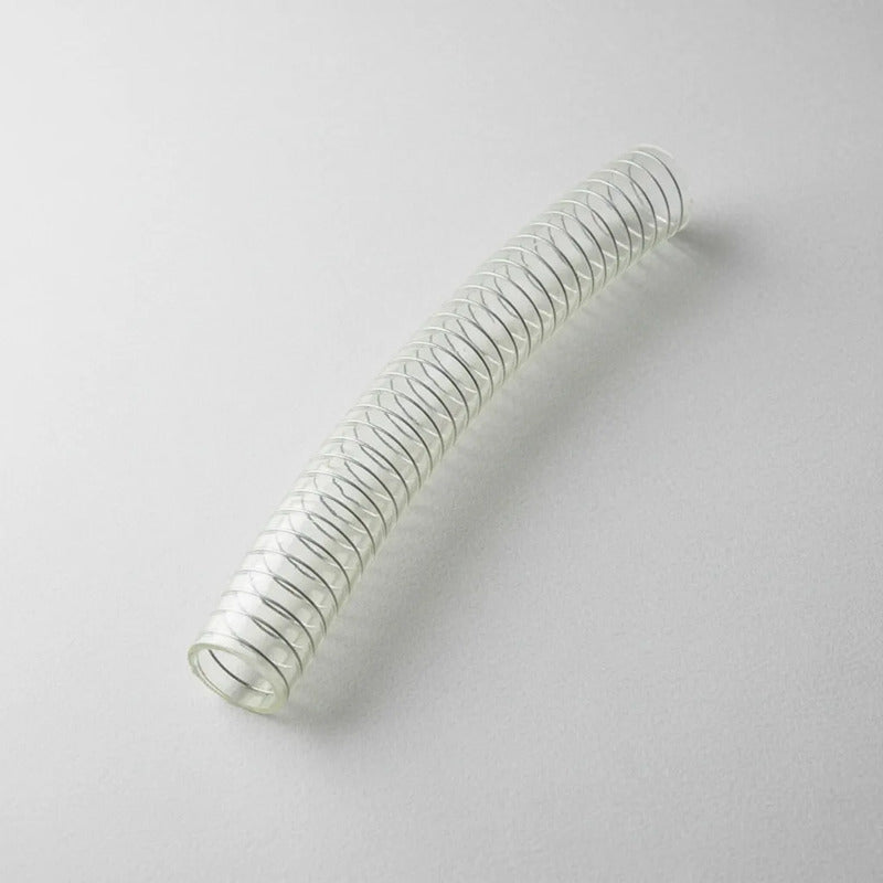 Manguera Pvc Con Espiral De Acero De 1 Pulgada De 10 Metros Transparente
