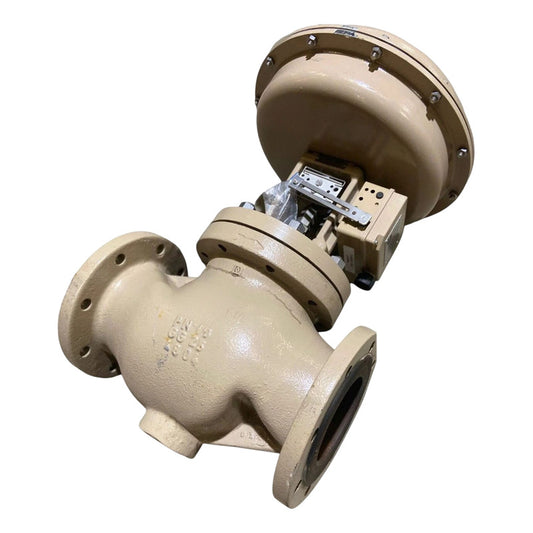 Valvula Globo De Control Samson De 6 PuLG Bridada
