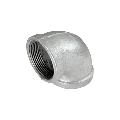 Codo Galvanizado Roscada De 45° Y 90°