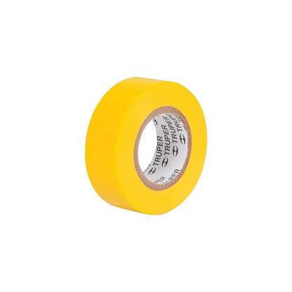 1 Pza Cinta De Aislar 18 Metros Pvc Truper De Colores
