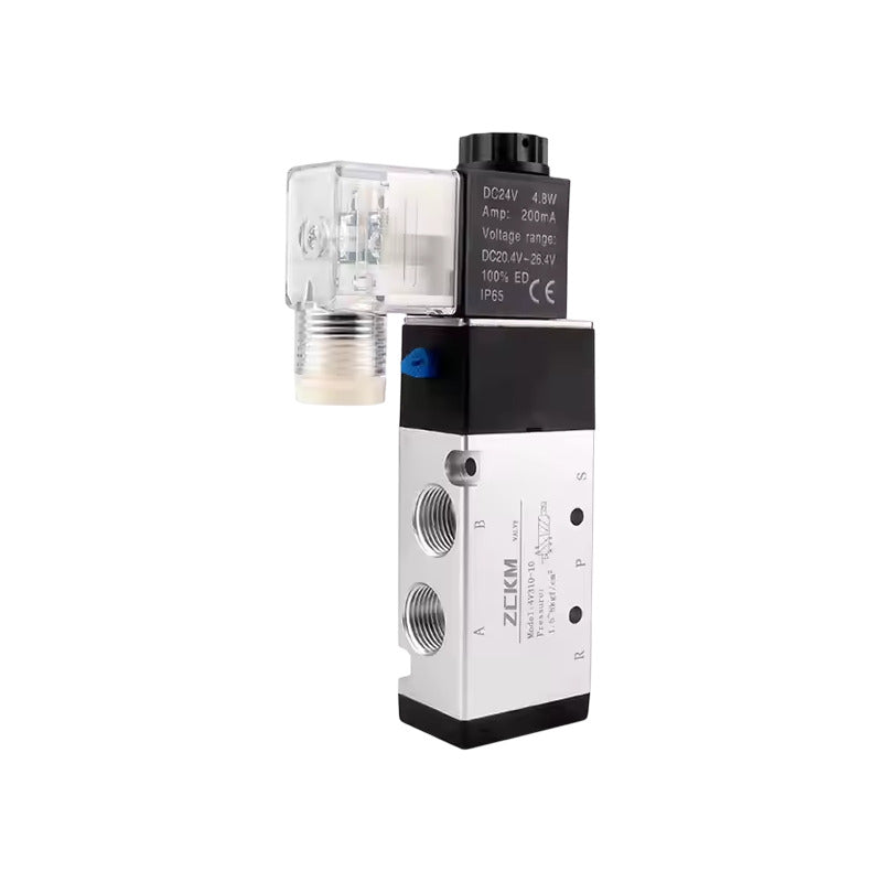 Válvula 5/2 Eléctrica Neumática De 1/4 Cv 0,89 G1 220 V