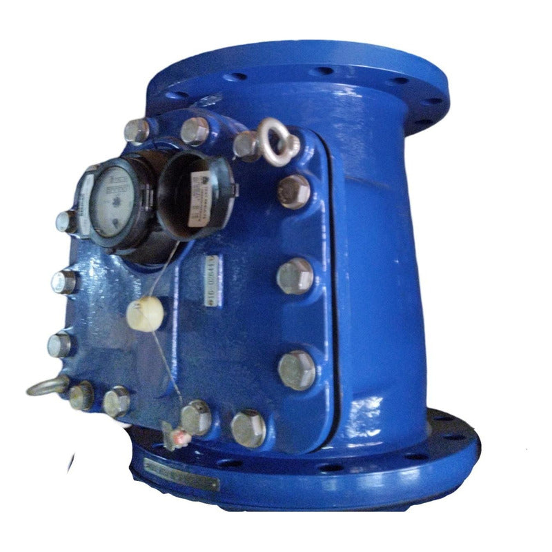 Medidor De Agua Bridada De 14 PuLG Tipo Turbina