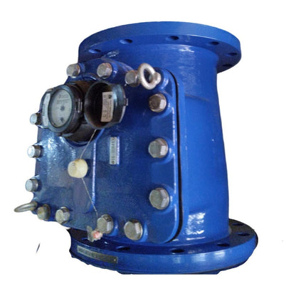 Medidor De Agua Bridada De 14 PuLG Tipo Turbina