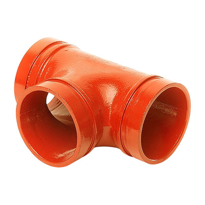 Tee Ranurada De 3 Pulgada Aprobacion Ul/fm