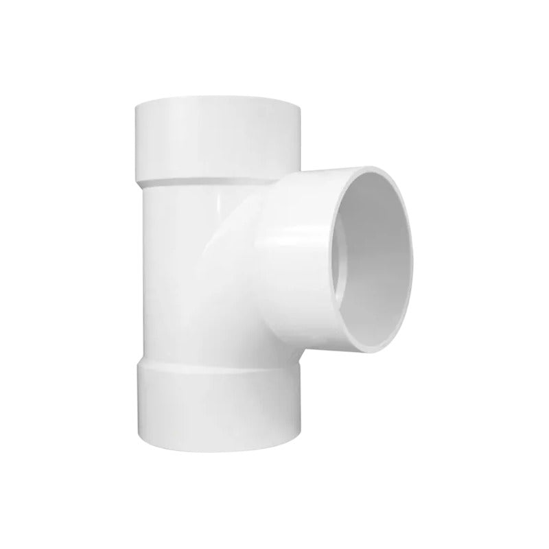 Tee Sencilla Pvc Hidr-cm Cd 40 25mm 1-1/2 Pulgadas 10 Piezas