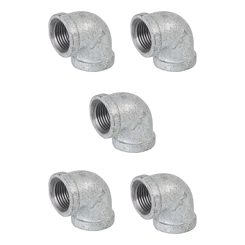 Codo Galvanizado Roscada De 45° Y 90°