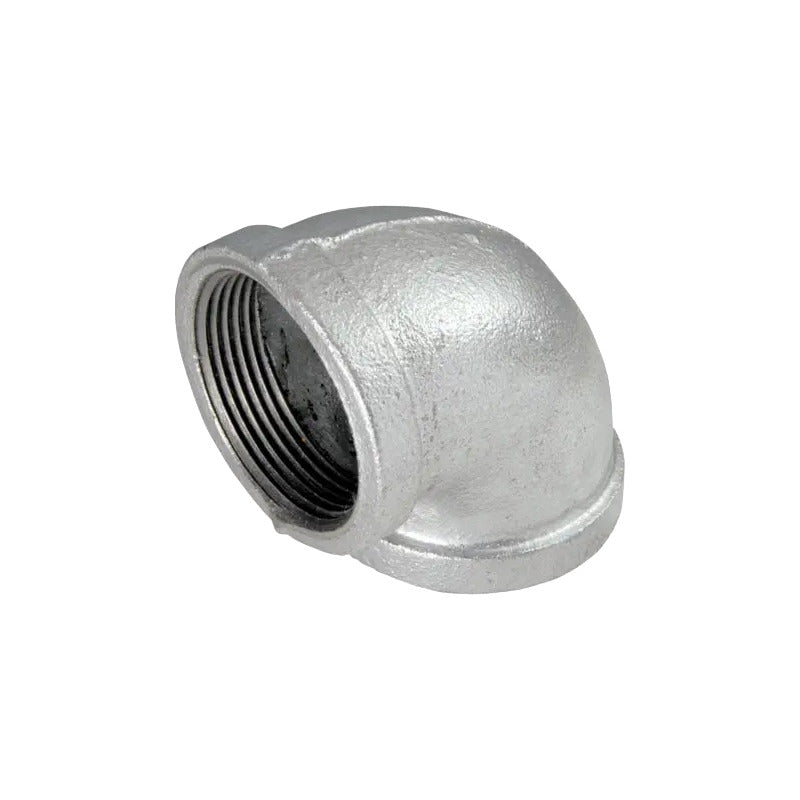 Codo Galvanizado Roscada De 45° Y 90°