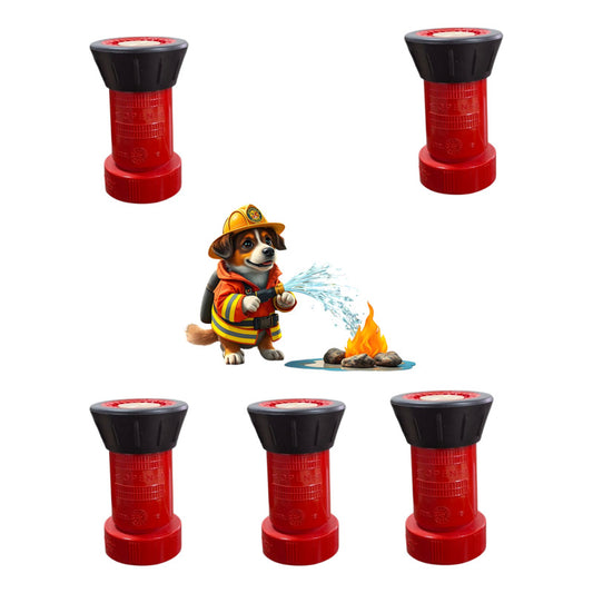 5 Pzs Chiflón Hidrante De 1-1/2 Pulgada De Plástico Ipt