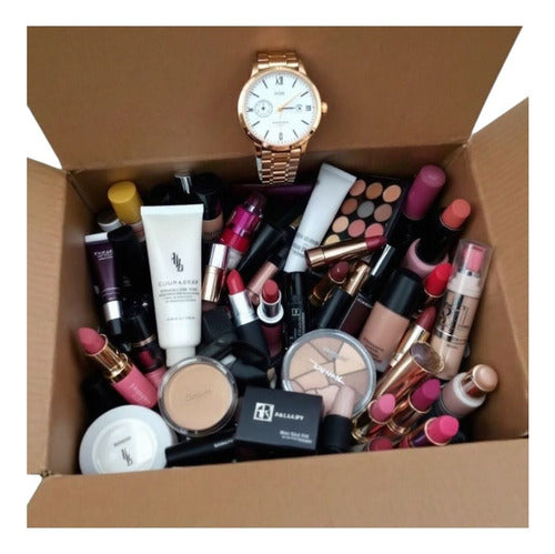 Caja Misteriosa De Maquillaje Y Accesorios.