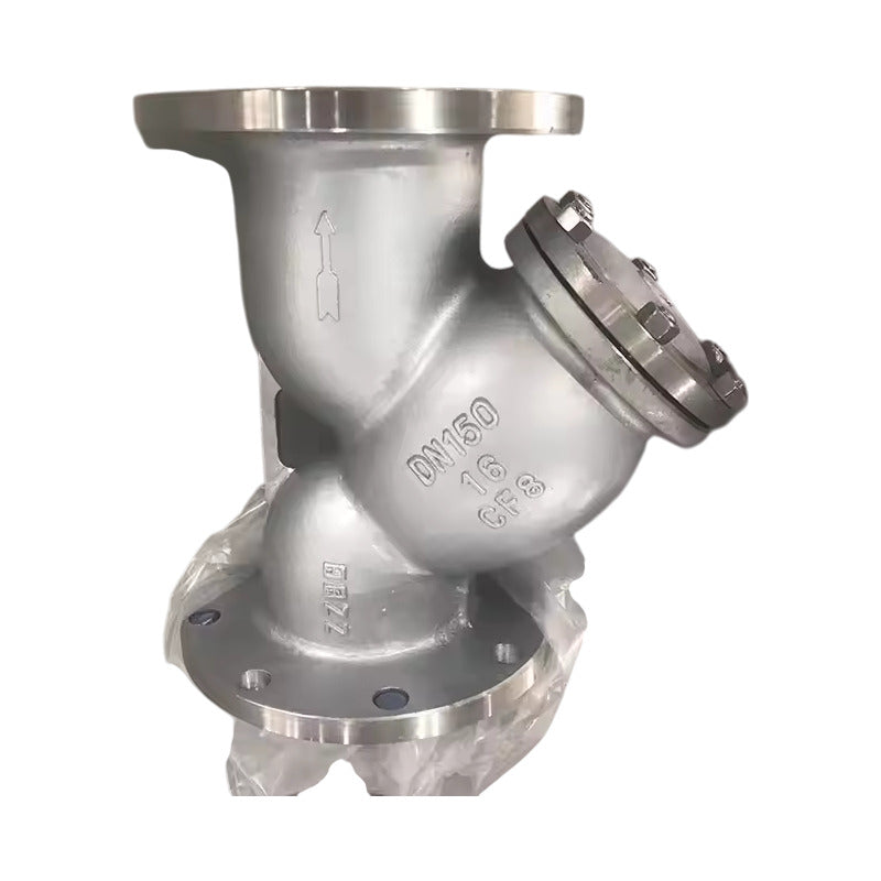 Filtro Yee Acero Inoxidable Bridada De 8 150 Lbs