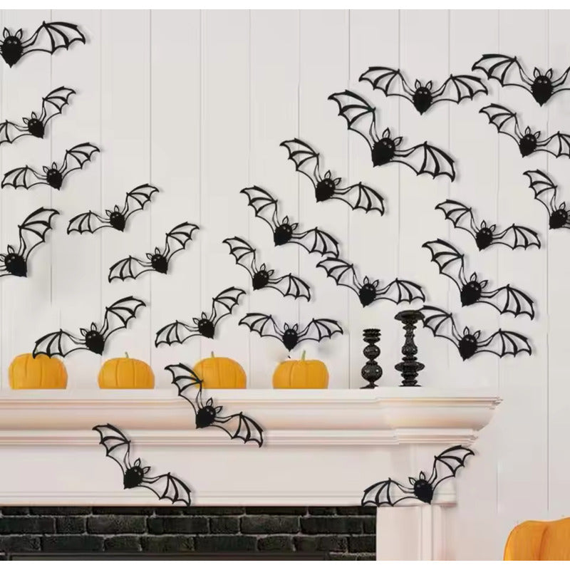 Pegatinas De Murciélago Para Halloween .(12pzs)