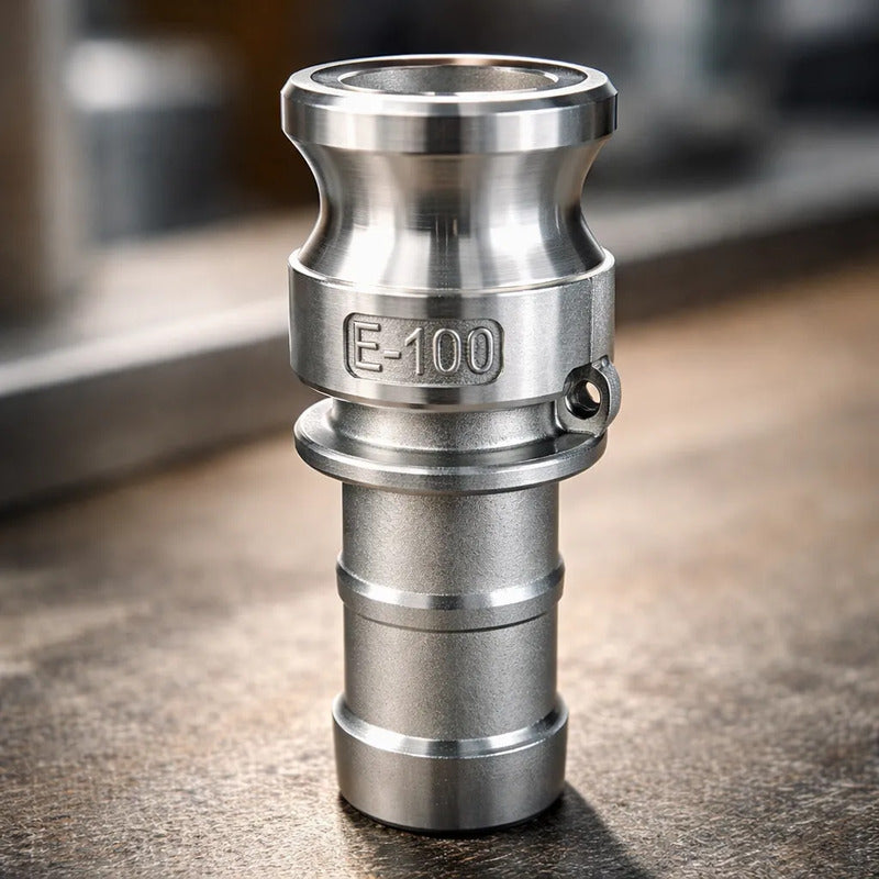 3 Pza Cople Tipo E Aluminio Camlock De 1 Pulgada