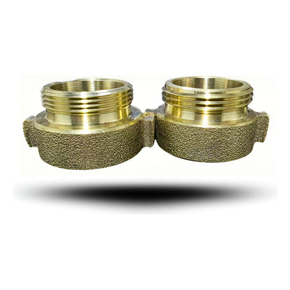 Cople De Bronce Para Manguera Contra Incendio Ipt-nst 1-1/2