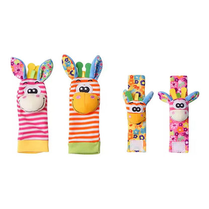 Sonajero Jirafa Baby Mar Para Bebés Seguro Y Divertido Colores Jirafa