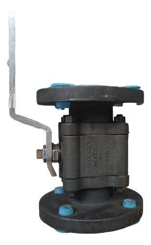 Valvula De Esfera De 2  Bridada En Acero Al Carbon 150 Lbs