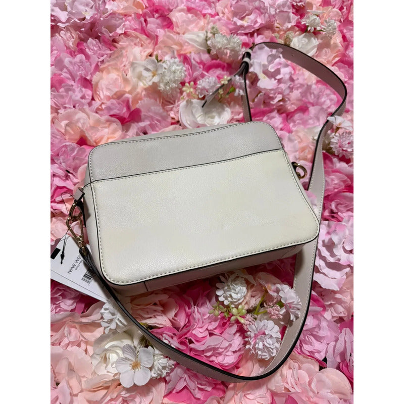 Bolso Crossbody Nine West Blanco Lisa Níquel