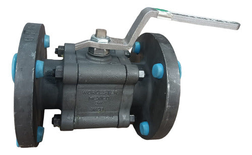 Valvula De Esfera De 2  Bridada En Acero Al Carbon 150 Lbs