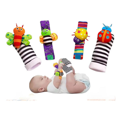 Sonajero Jirafa Baby Mar Para Bebés Seguro Y Divertido Colores Mariposa