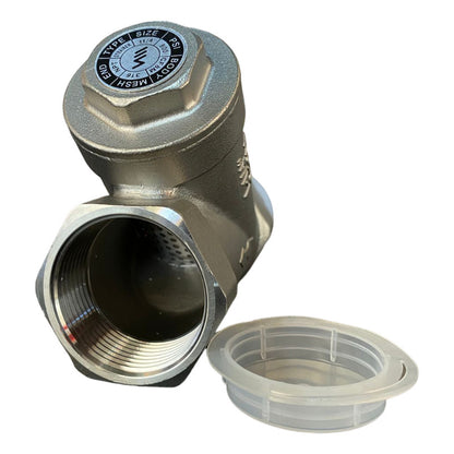 Filtro Tipo Yee De 1-1/4 Acero Inoxidable