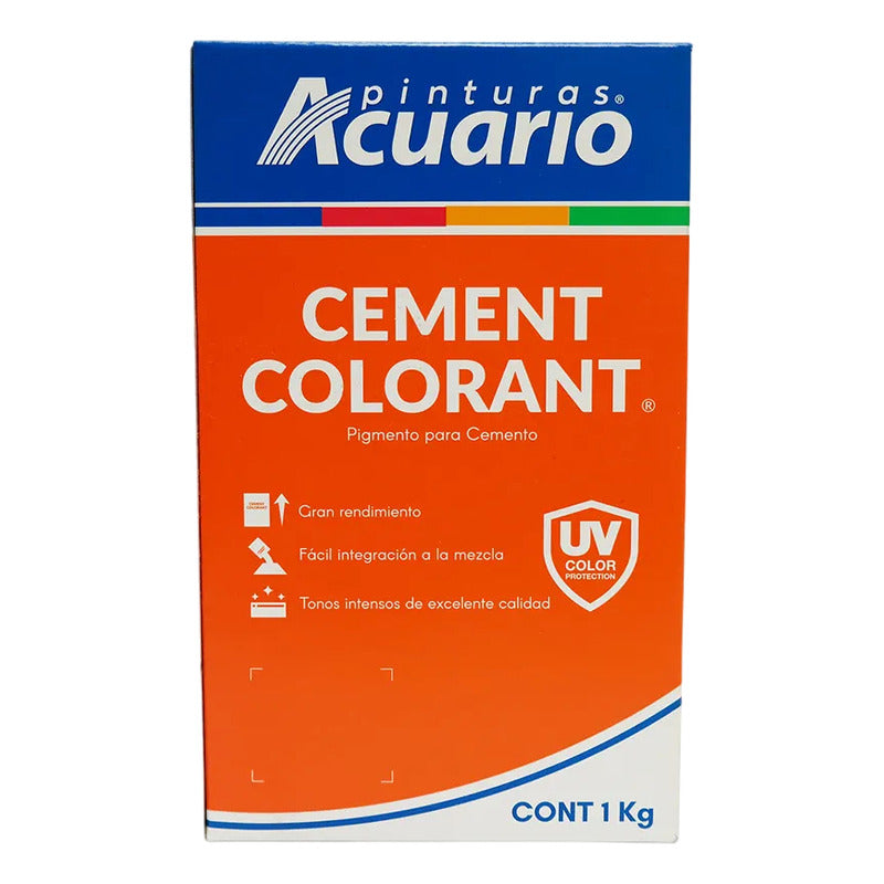 Pigmento P/cemento Polvo 1 Kg Acuario