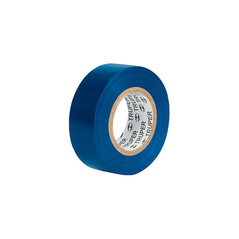 1 Pza Cinta De Aislar 18 Metros Pvc Truper De Colores