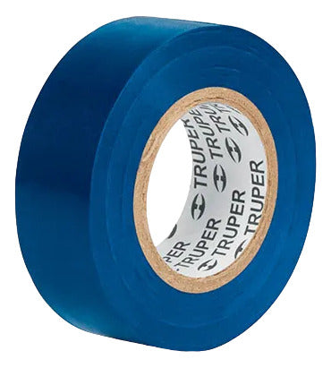1 Pza Cinta De Aislar 18 Metros Pvc Truper De Colores